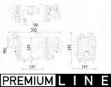mahle-intercooler-ci616000p-stan-nowy