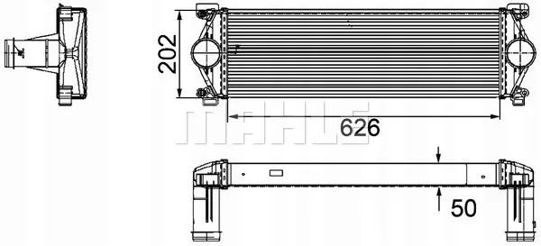 mahle-intercooler-ci254000p-stan-nowy