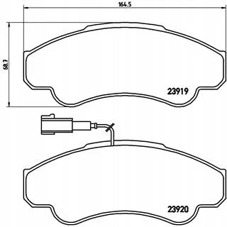 brembo-klocki-ham-tyl-p23092-stan-nowy