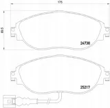 brembo-klocki-ham-przod-p85131x-stan-nowy