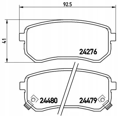 brembo-klocki-ham-tyl-p30033-stan-nowy