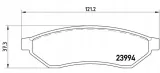 brembo-klocki-ham-tyl-p10008-stan-nowy