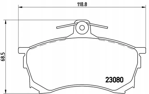 brembo-klocki-ham-przod-p54021-stan-nowy