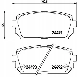 brembo-klocki-ham-tyl-p30040-stan-nowy