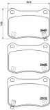 brembo-klocki-ham-tyl-p83134-stan-nowy