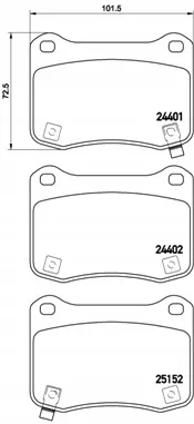 brembo-klocki-ham-tyl-p83134-stan-nowy