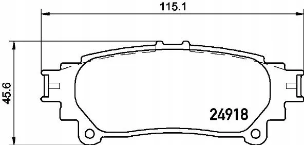 brembo-klocki-ham-tyl-p83152-stan-nowy