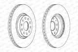 ferodo-tarcza-ham-ddf1305c-stan-nowy