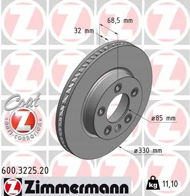 zimmermann-tarcze-std-klocki-std-przod-porsche-stan-nowy