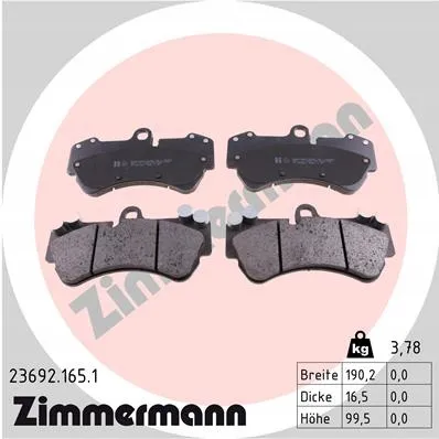 zimmermann-tarcze-std-klocki-std-przod-porsche-stan-nowy