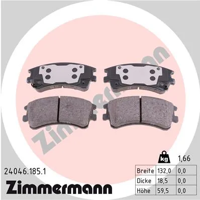 zimmermann-klocki-ham-przod-mazda-6-stan-nowy