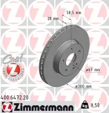 zimmermann-tarcze-std-klocki-std-przod-merc-stan-nowy