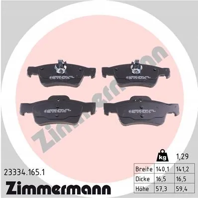 zimmermann-klocki-ham-tyl-merc-klasa-e-stan-nowy