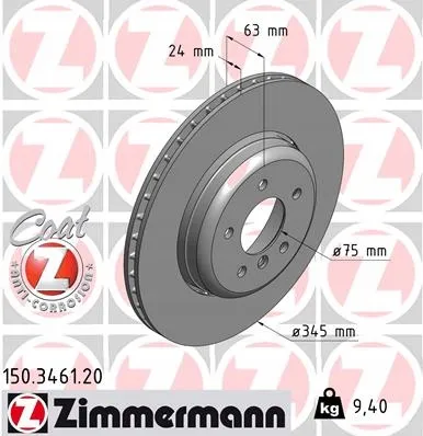 zimmermann-tarcza-ham-tyl-bmw-5-stan-nowy