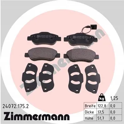 zimmermann-klocki-ham-przod-ford-ka-stan-nowy