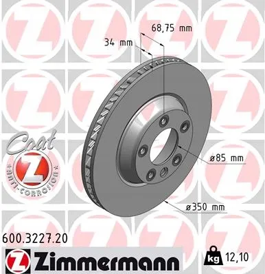 zimmermann-tarcze-std-klocki-rdz-przod-audi-stan-nowy