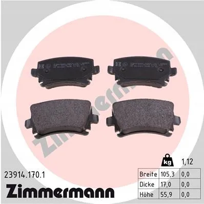 zimmermann-klocki-ham-tyl-audi-a4-stan-nowy