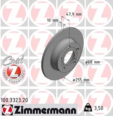 zimmermann-tarcza-ham-tyl-audi-a6-stan-nowy
