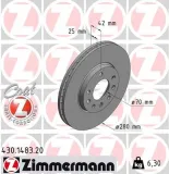 zimmermann-tarcze-std-klocki-std-przod-tyl-opel-stan-nowy