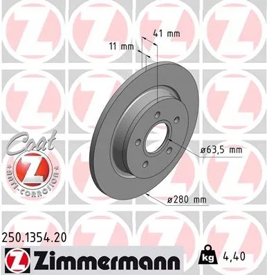 zimmermann-tarcze-std-klocki-rdz-tyl-ford-stan-nowy