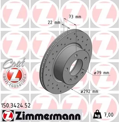zimmermann-tarcze-klocki-przod-bmw-1-e81-e82-e87-stan-nowy