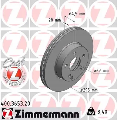 zimmermann-tarcza-ham-przod-merc-klasa-e-stan-nowy