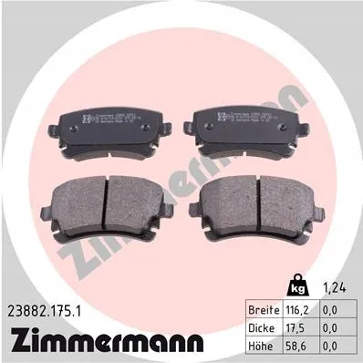 zimmermann-klocki-ham-tyl-audi-a4-stan-nowy