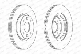ferodo-tarcza-ham-ddf1096c-stan-nowy