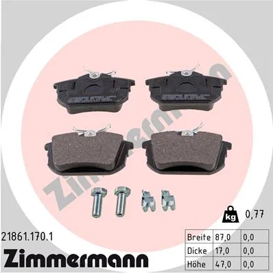 zimmermann-klocki-ham-tyl-volvo-v40-stan-nowy