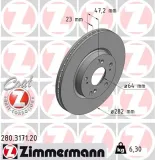 zimmermann-tarcze-std-klocki-std-przod-honda-stan-nowy