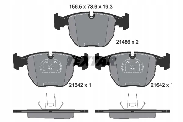 textar-klocki-przod-bmw-5-e39-7-e38-x5-e53-stan-nowy