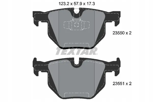 textar-klocki-tyl-bmw-3-e90-e91-e92-e93-x1-e84-stan-nowy