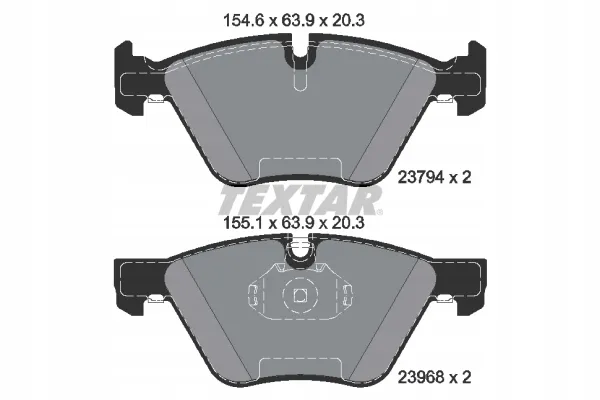 textar-klocki-przod-bmw-3-e92-x1-e84-z4-e89-stan-nowy