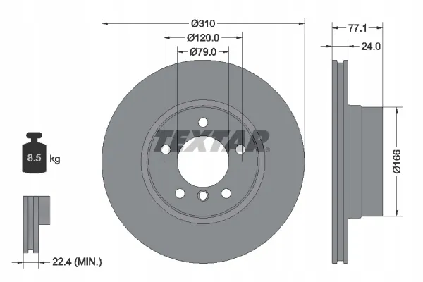 textar-tarcze-klocki-przod-bmw-5-e60-e61-310mm-stan-nowy