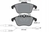 textar-klocki-przod-citroen-c5-iii-stan-nowy