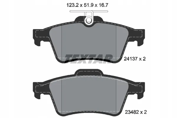 textar-klocki-tyl-citroen-c5-rd-td-stan-nowy
