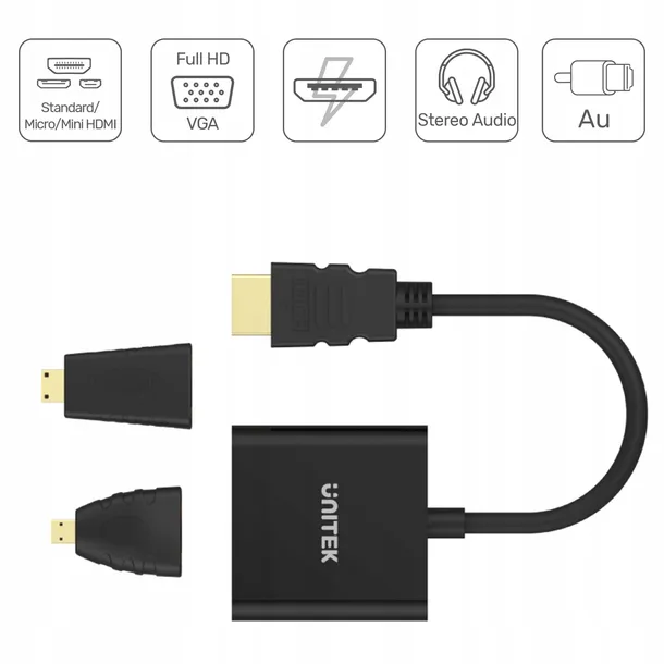 adapter-micro-mini-hdmi-do-vga-audio-unitek-y-6355-marka-innaorunitek