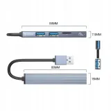 hub-usb-c-3x-usb-microsd-5-gbps-orico-aluminium-kod-producenta-ah-a12f-gy-bp-stan-nowy