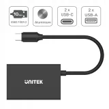hub-usb-c-10gbps-2x-usb-a-2x-usb-c-unitek-liczba-portow-4