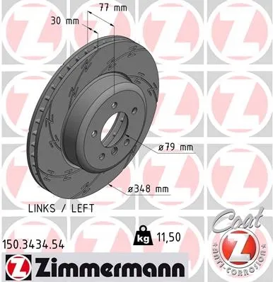 zimmermann-tarcza-ham-przod-bmw-5-stan-nowy