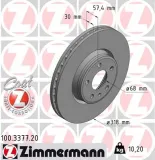 zimmermann-tarcza-ham-przod-audi-a4-stan-nowy