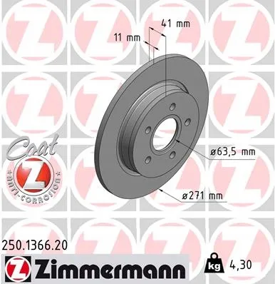 zimmermann-tarcza-ham-tyl-ford-focus-stan-nowy