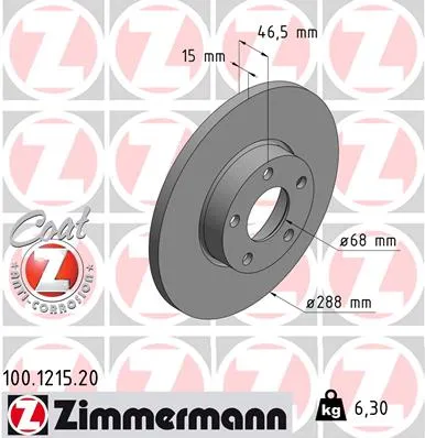 zimmermann-tarcze-std-klocki-std-przod-audi-stan-nowy