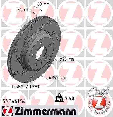 zimmermann-tarcza-ham-tyl-bmw-5-stan-nowy