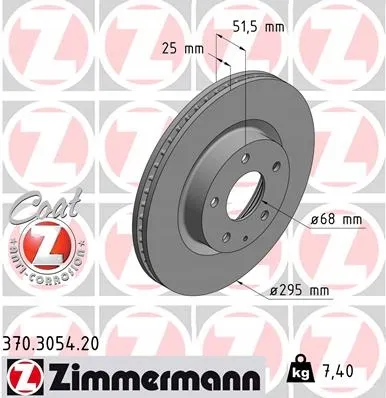 zimmermann-tarcza-ham-przod-mazda-3-stan-nowy