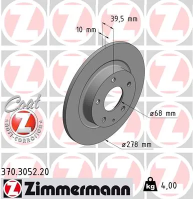 zimmermann-tarcza-ham-tyl-mazda-6-stan-nowy
