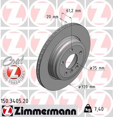 zimmermann-tarcza-ham-tyl-bmw-5-stan-nowy
