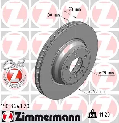 zimmermann-tarcza-ham-przod-bmw-3-stan-nowy