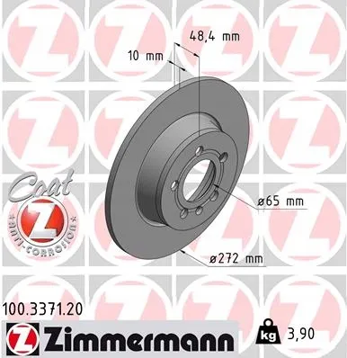 zimmermann-tarcza-ham-tyl-audi-a1-stan-nowy