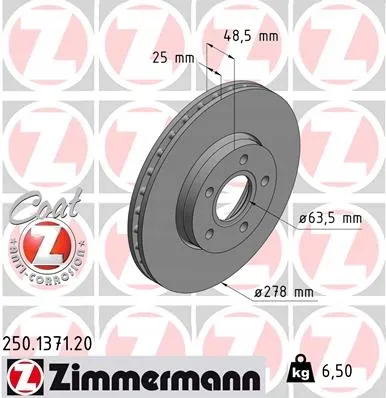 zimmermann-tarcze-std-klocki-std-przod-ford-stan-nowy